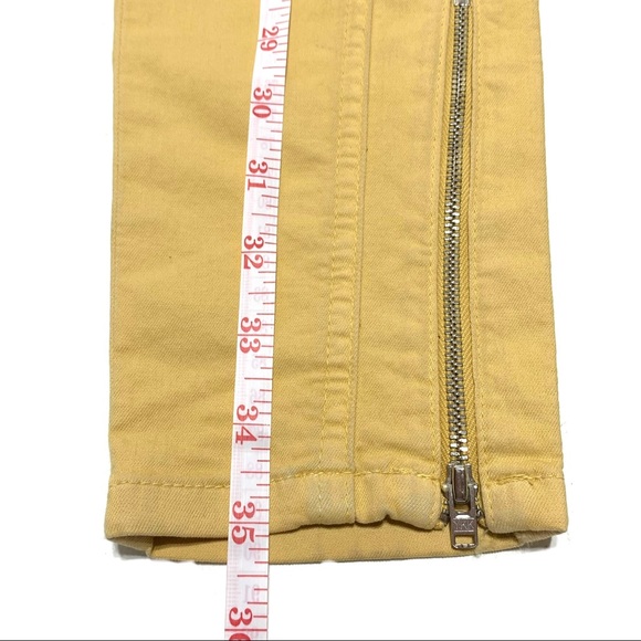 2/$30 FC Jeans Yellow Skin Tight Skinny Pants Size 2 - Picture 11 of 11